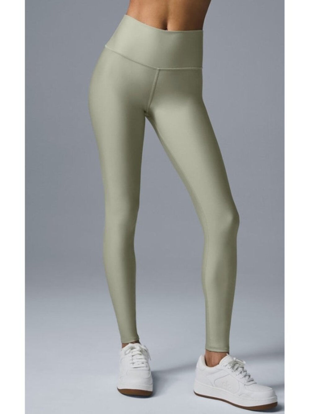 Alo High-Waist Airlift Legging Limestone Hi-Rise Waisted Tights Skinny Pants XS